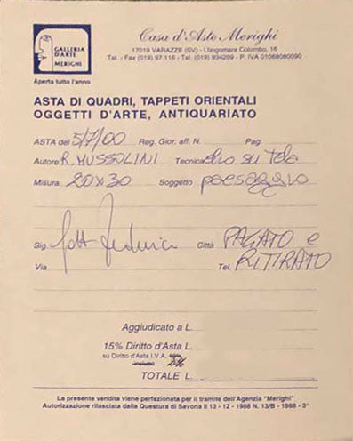 Romano Mussolini - Paesaggio