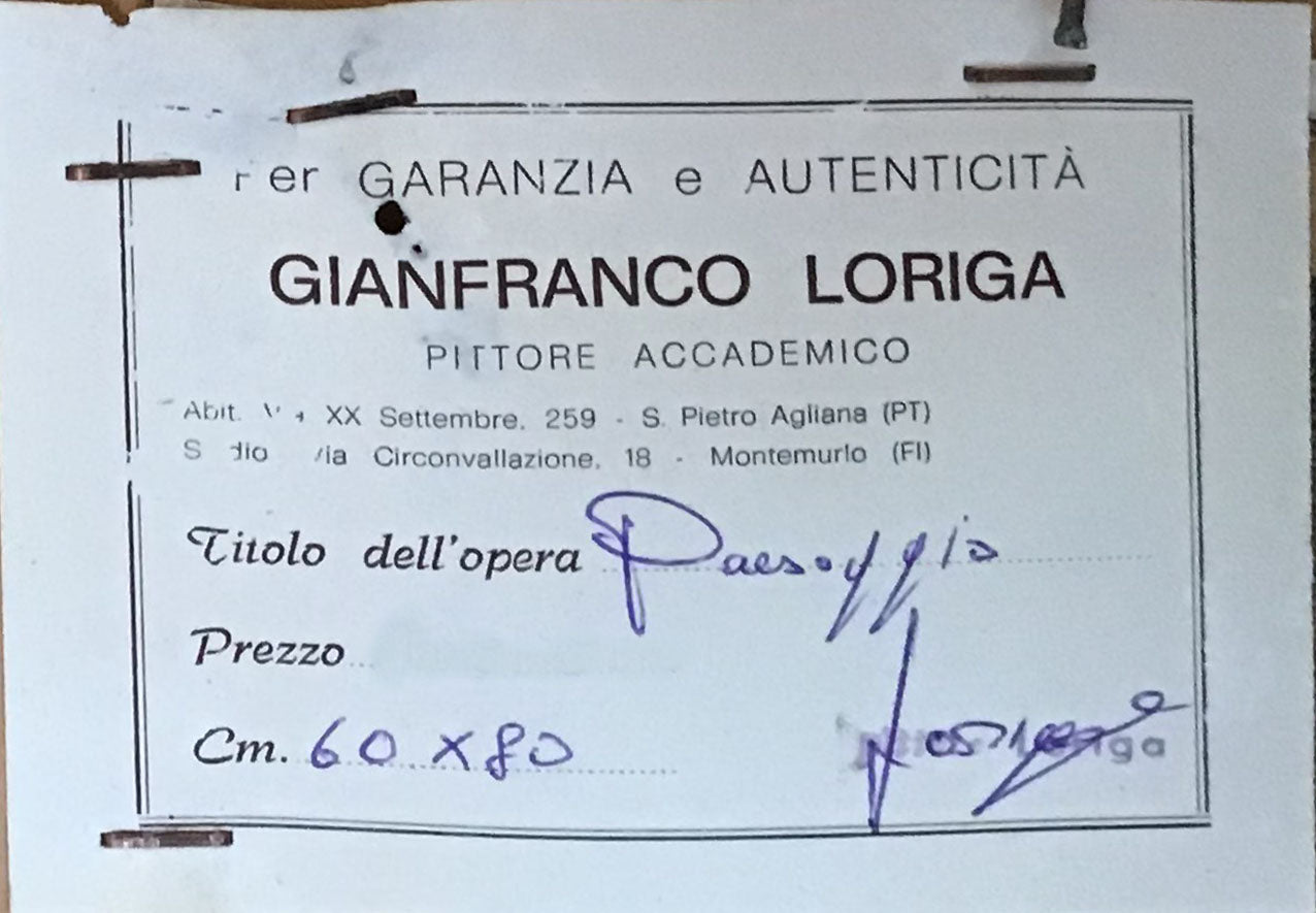 Gianfranco Loriga - Paesaggio