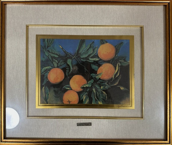 Renato Guttuso - Untitled (orange)