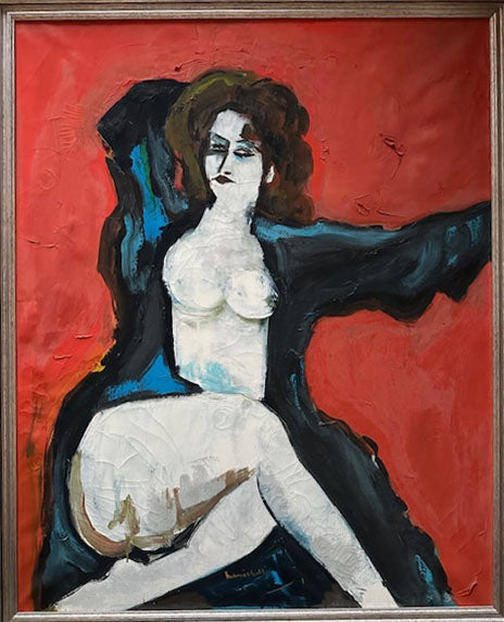 Luigi Menichelli - Sin título (Desnudo femenino)