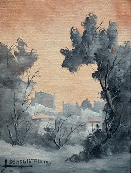 Leonardo De Magistris - Sin título (paisaje)