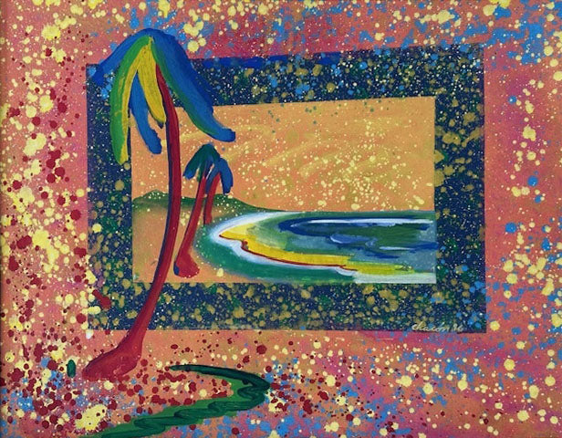 Luis Chacón - Sin título (Paisaje abstracto)