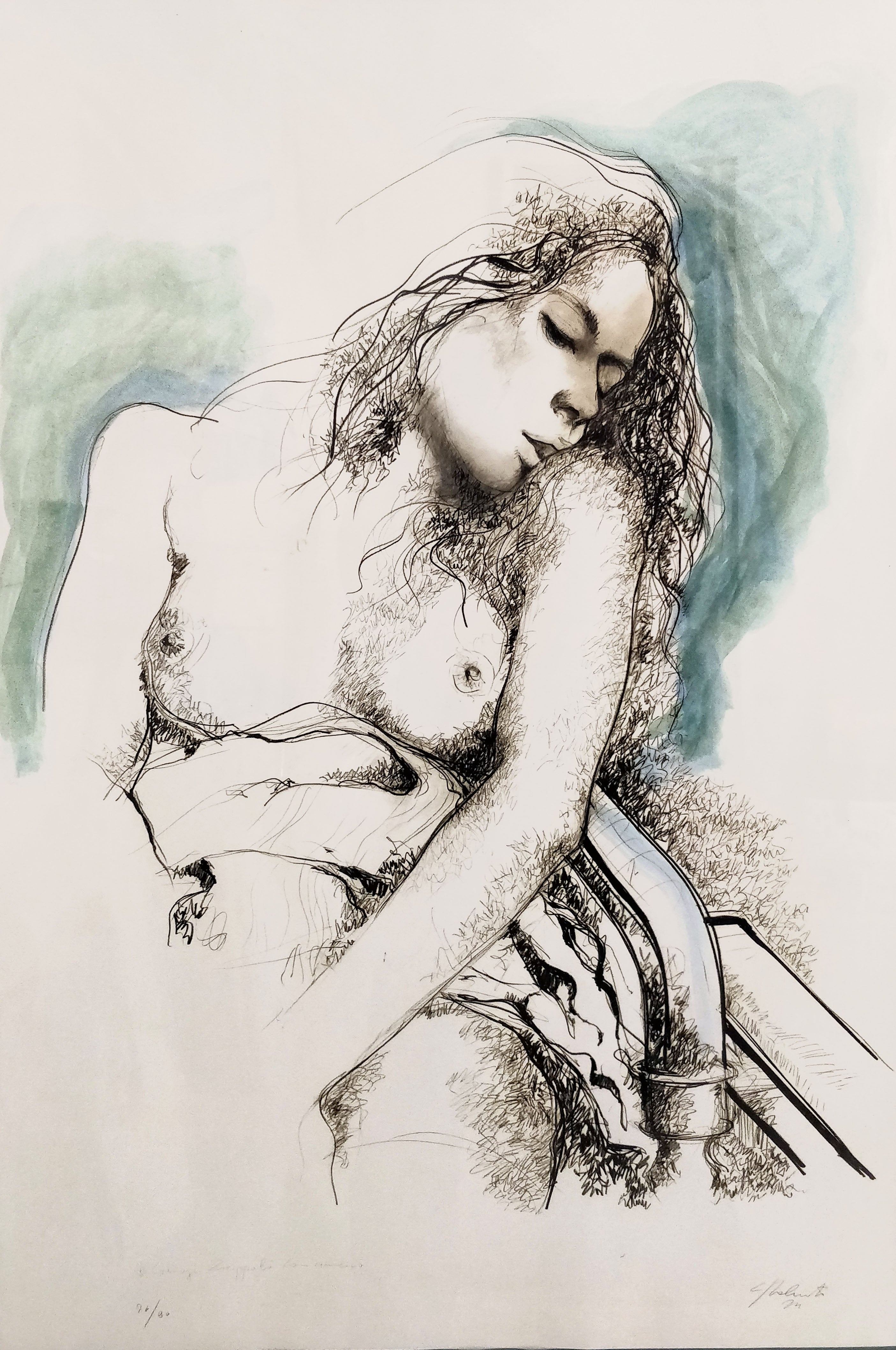 Carlo Malnati - Nude Woman