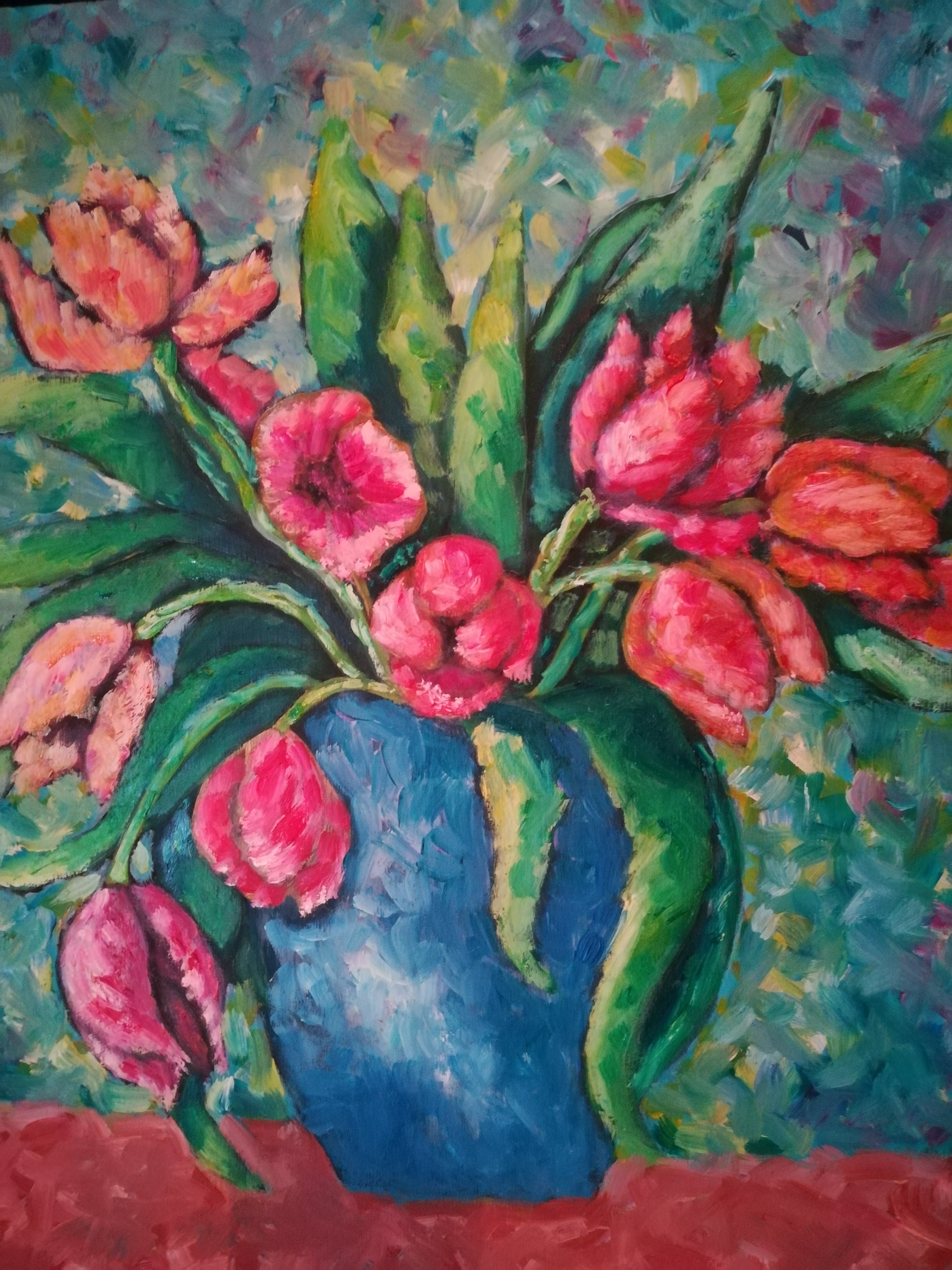 Anna Maria Inviati - Colore fra i tulipani