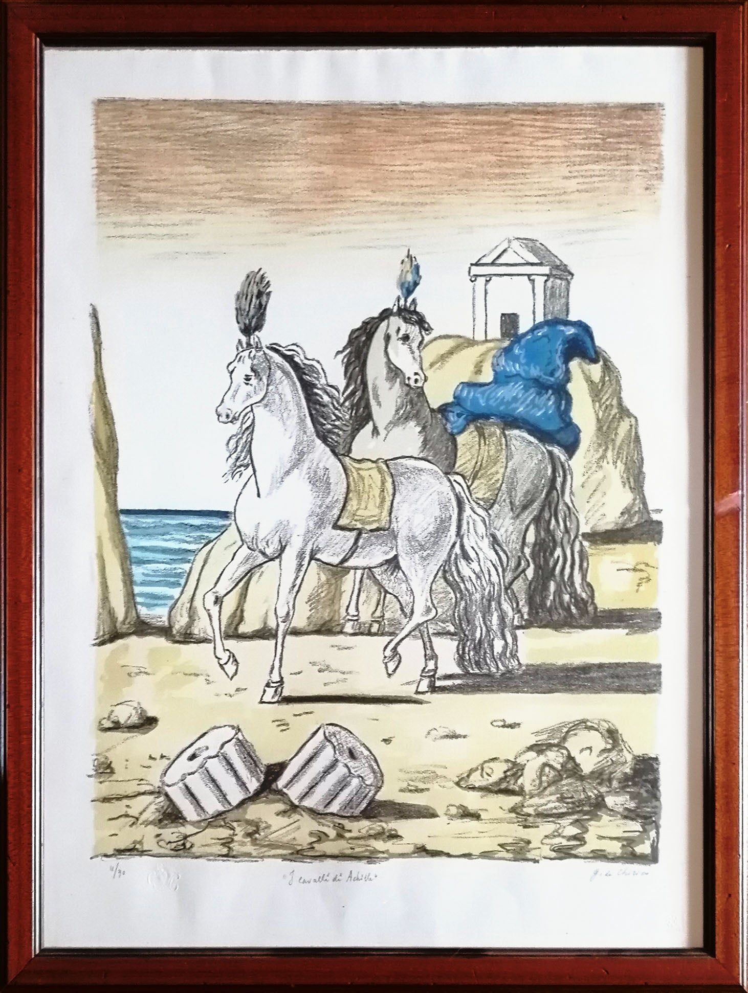 Giorgio de Chirico - Achilles' horses