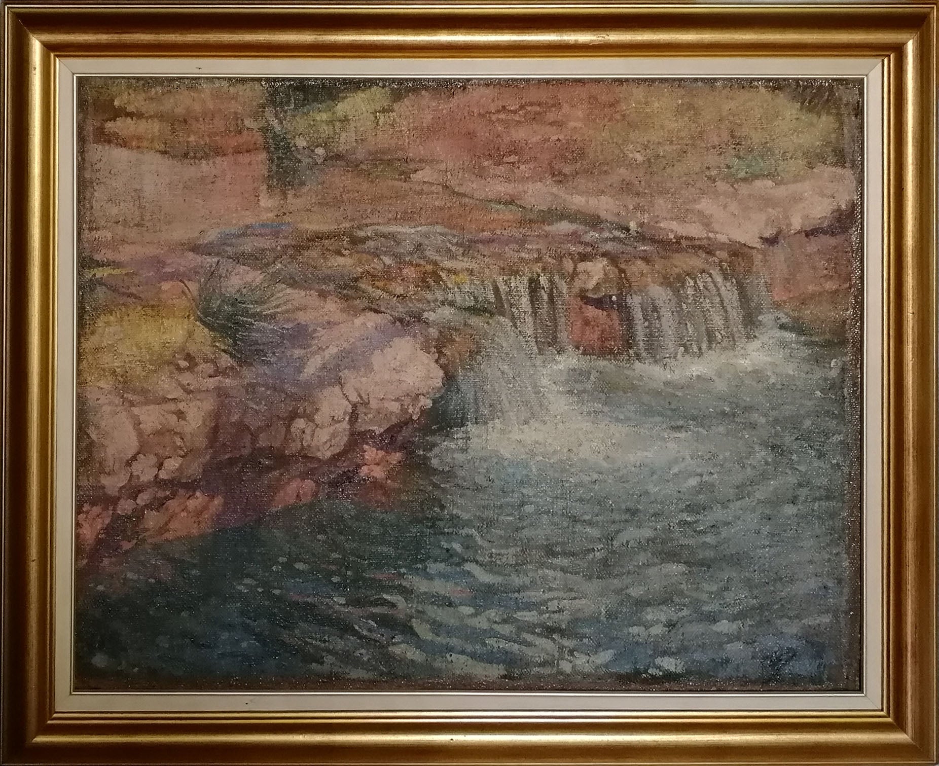 Francisco Gimeno Arasa - Landscape with River