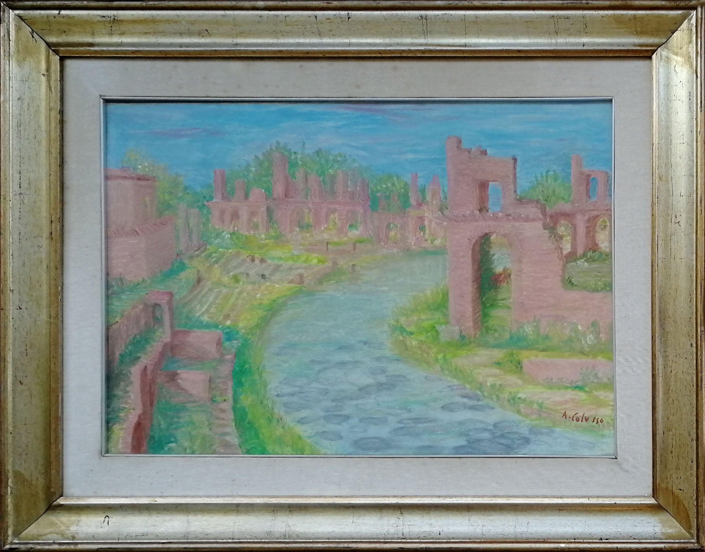 Alberto Colusso - Excavaciones romanas