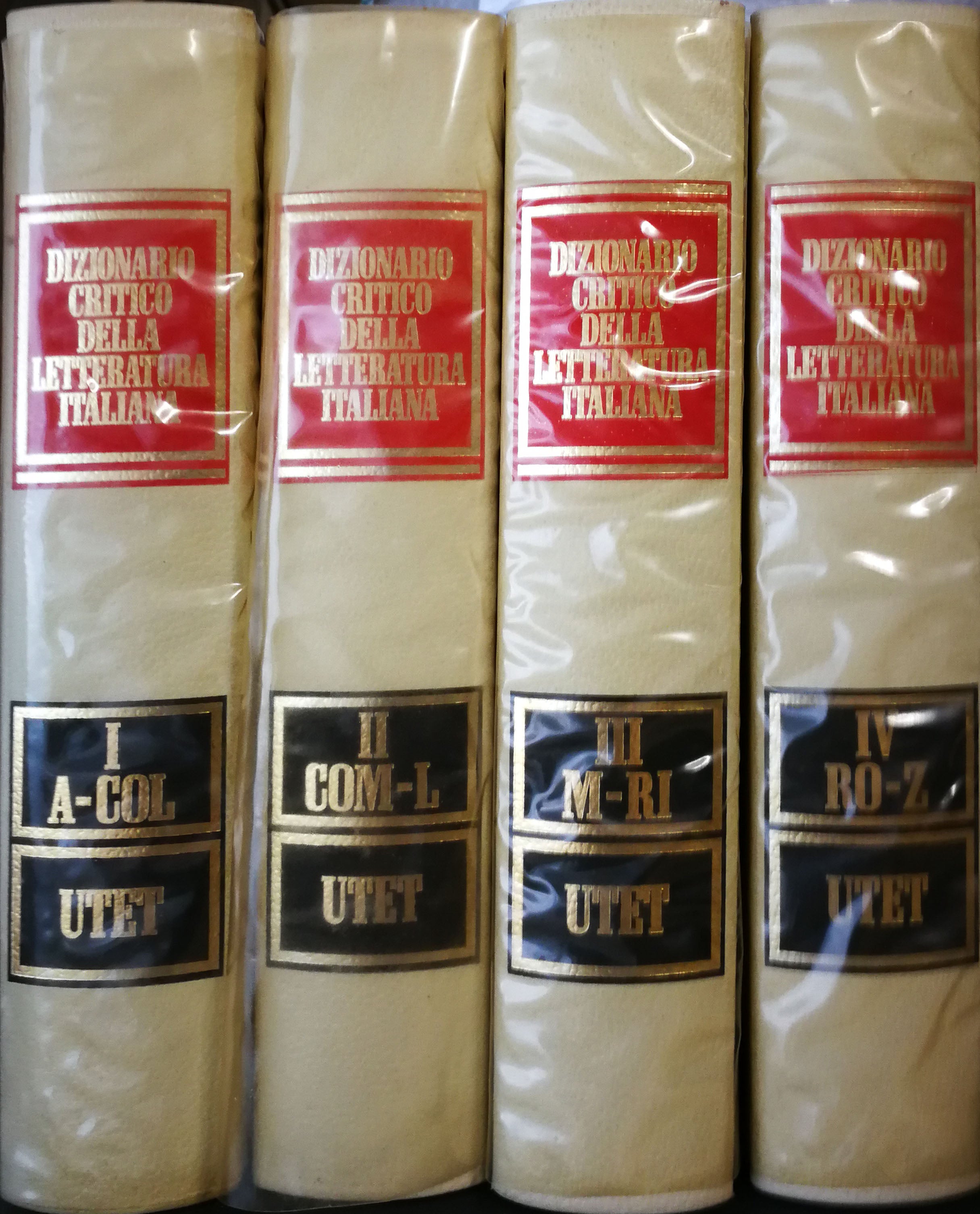 Dizionario critico della letteratura italiana - Utet