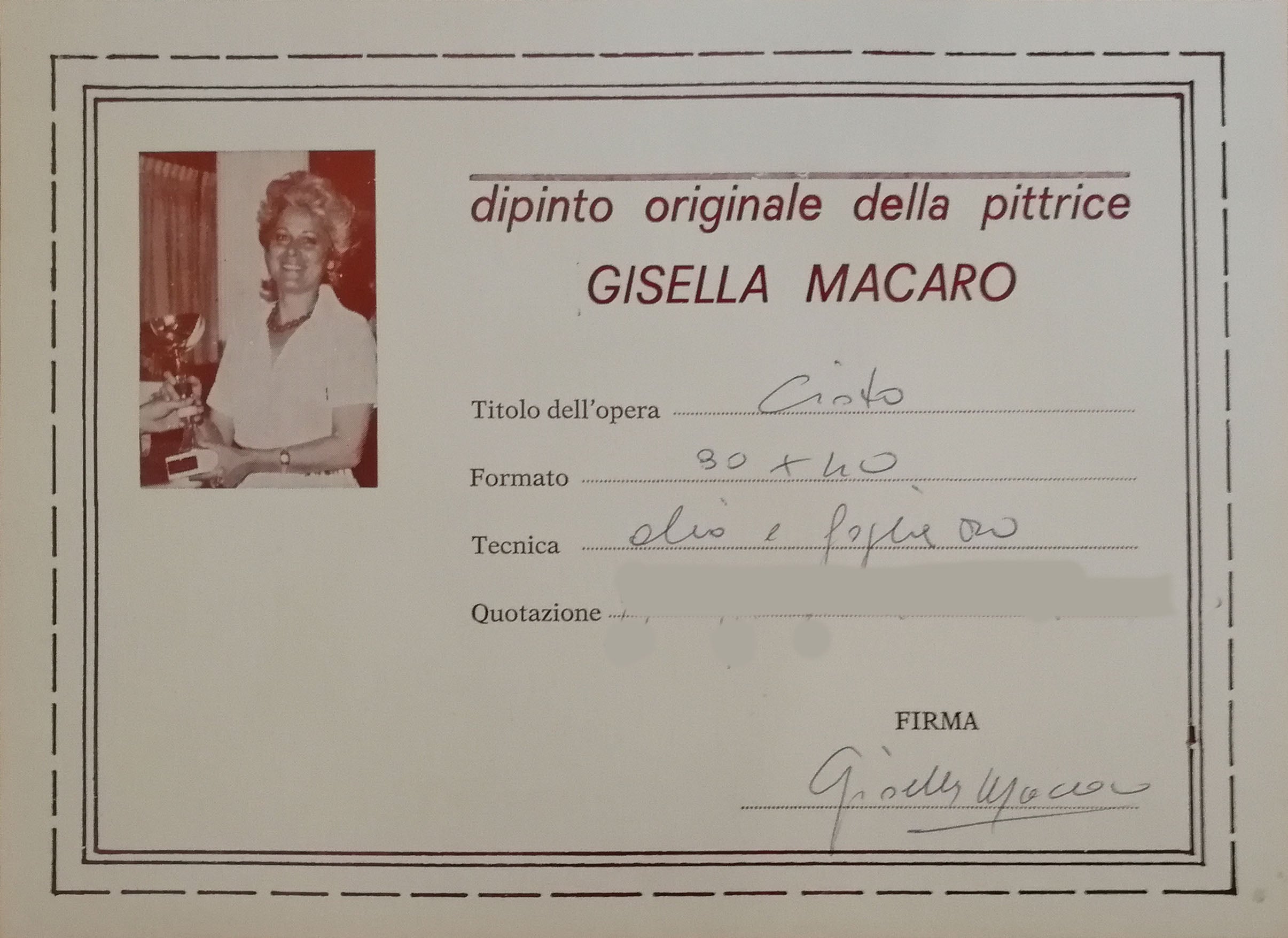 Gisella Macaro - Cristo