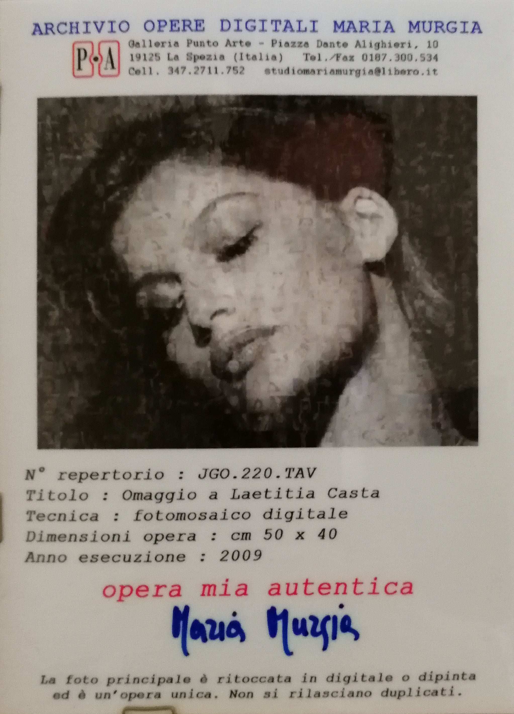 Maria Murgia - Laetitia Casta