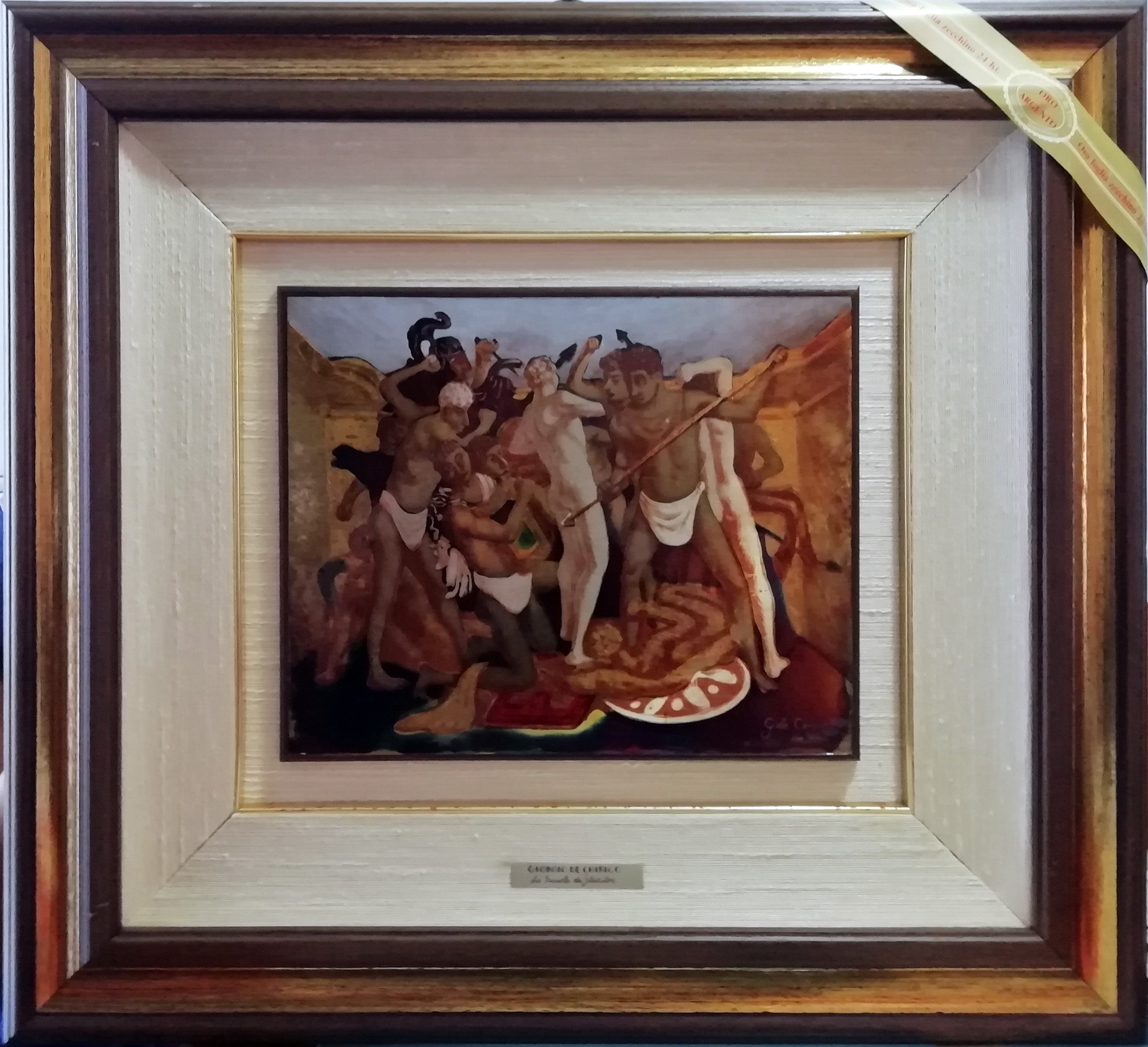Giorgio De Chirico - La escuela de gladiadores
