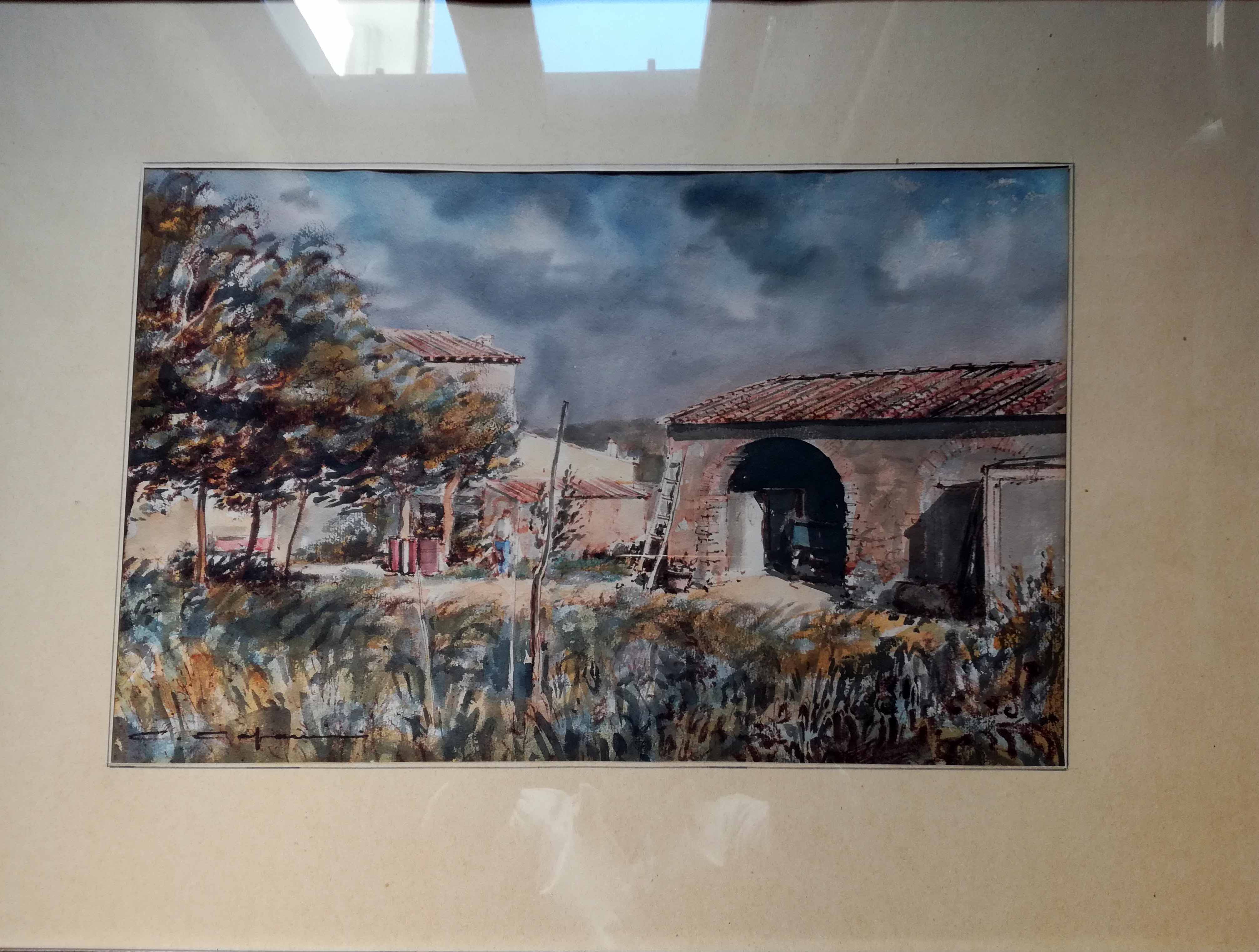 Carlo Capanni - Patio de la granja