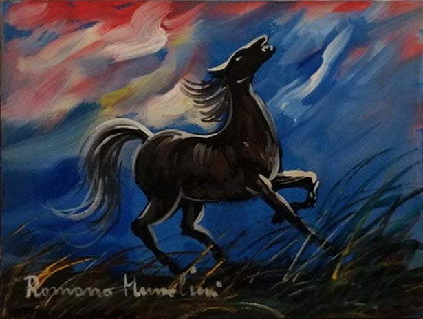 Romano Mussolini - Cavallo