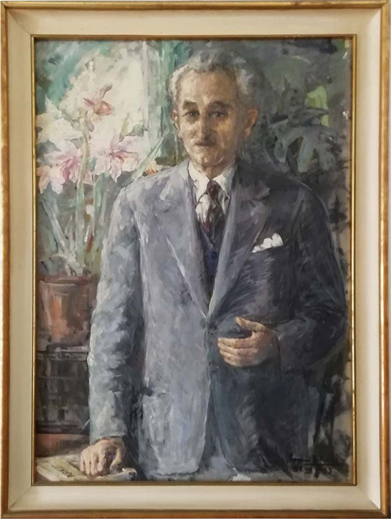 Roman Bilinski - Portrait of Lucangelo Allavena