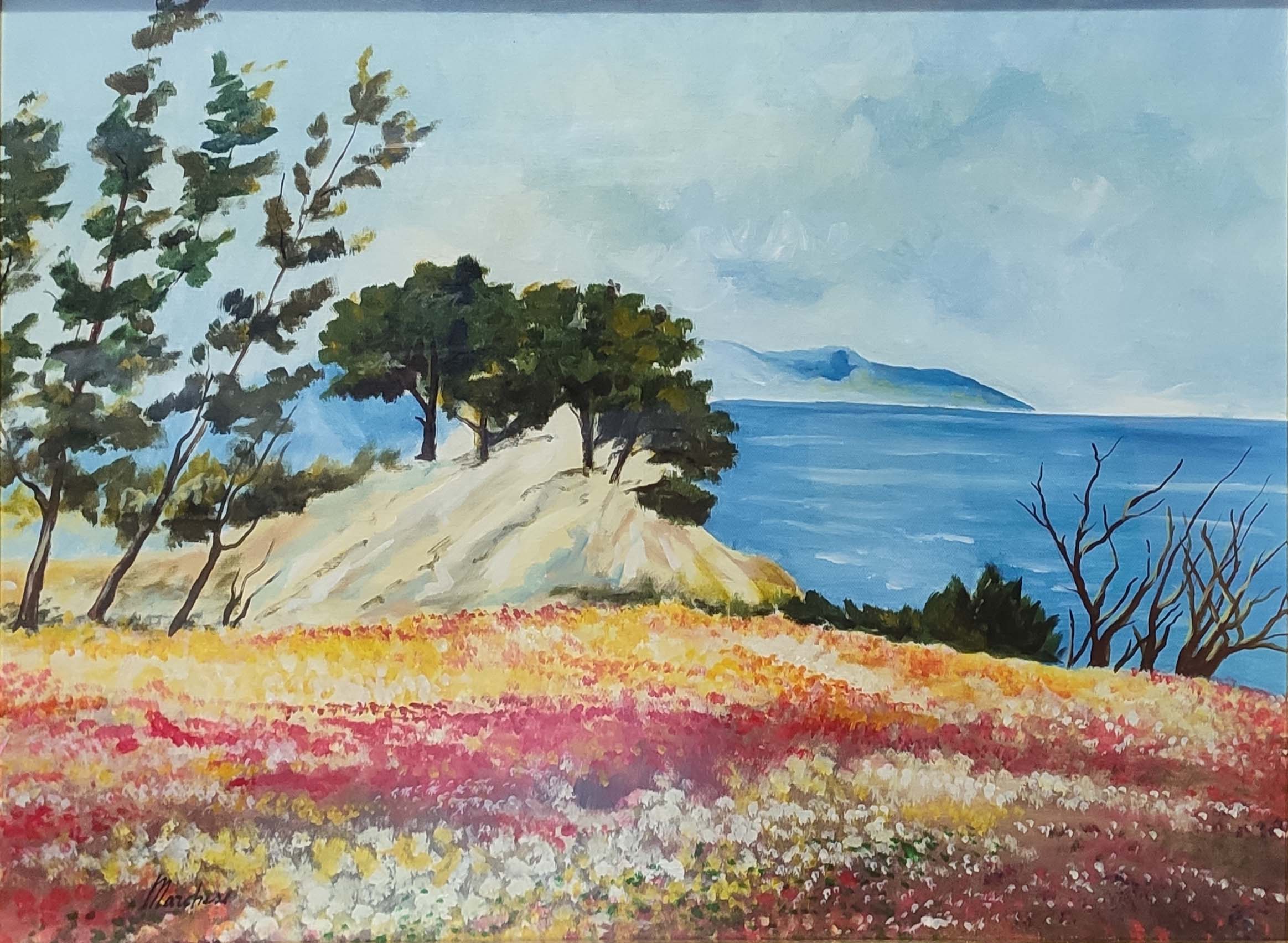 Giuseppe Marchese - Landscape (Homage to Cascella)