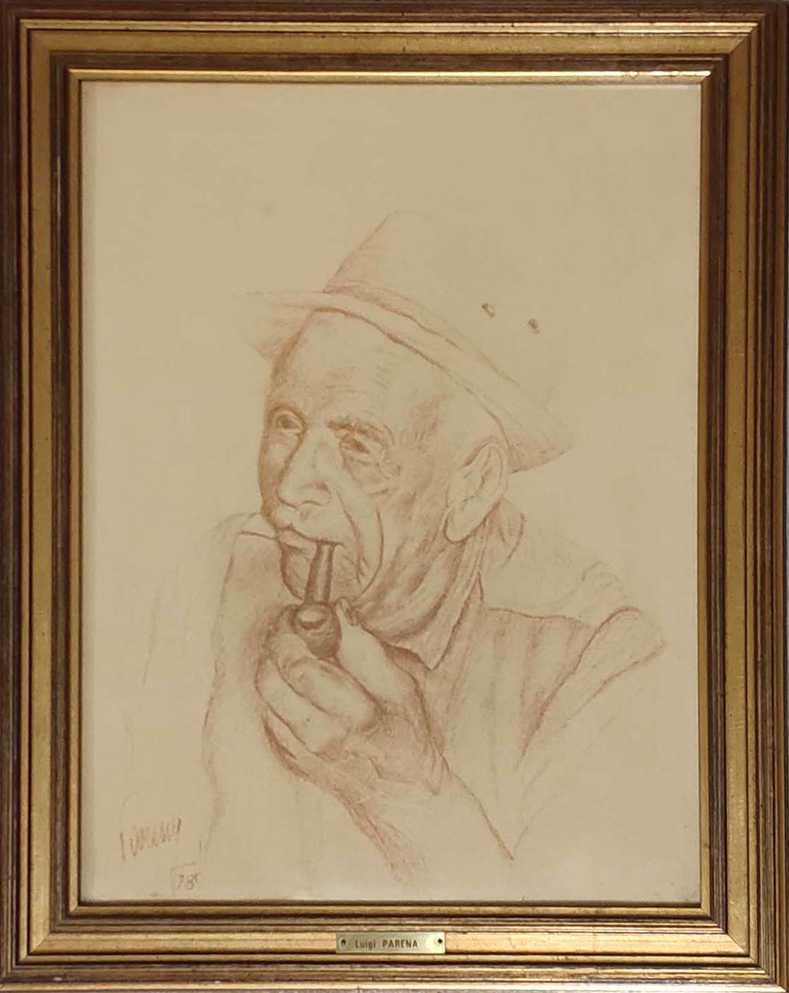 Luigi Parena - Tunuetu, old mountaineer