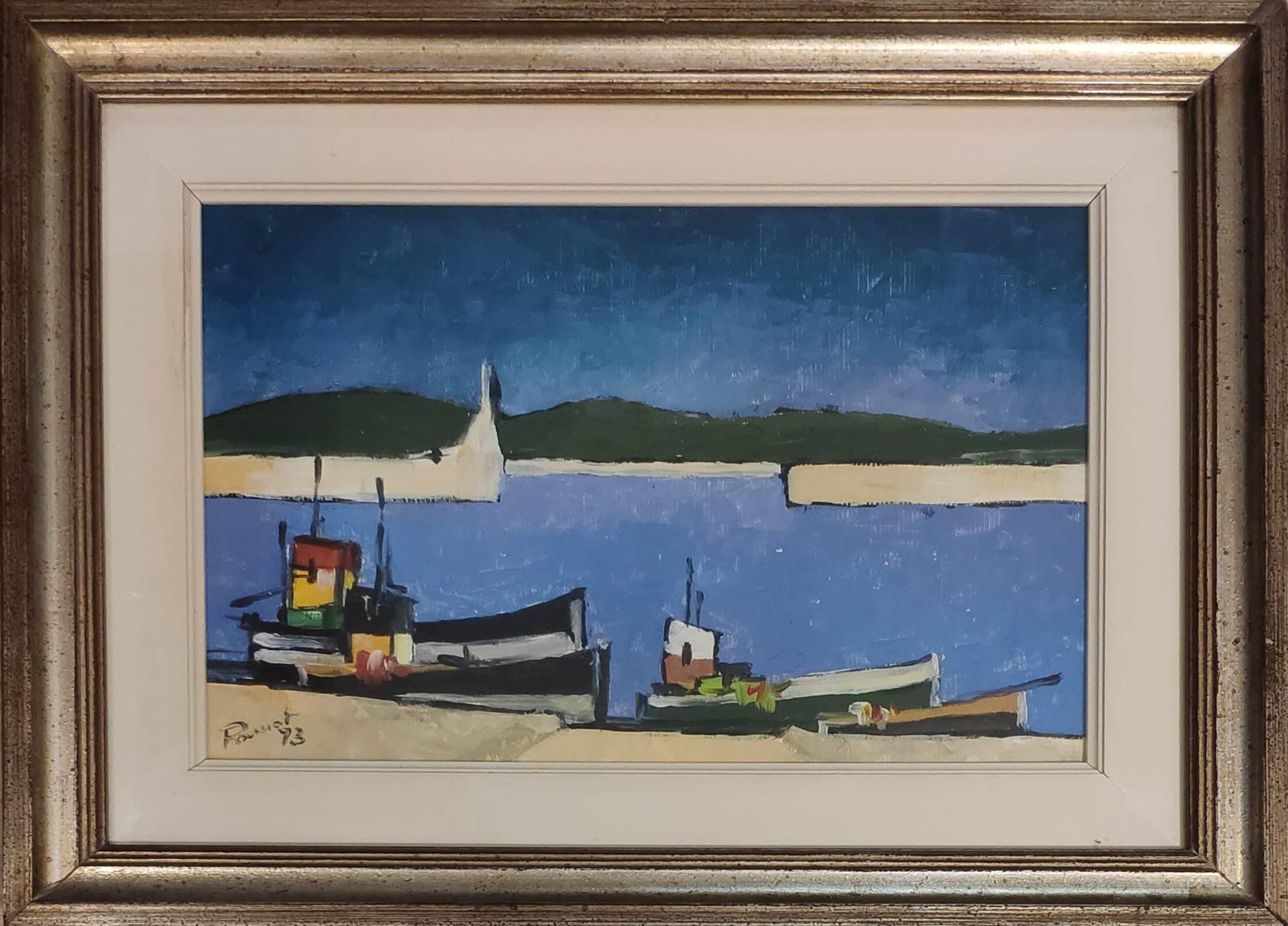 Franco Palmato - Fishing Boats at the Port