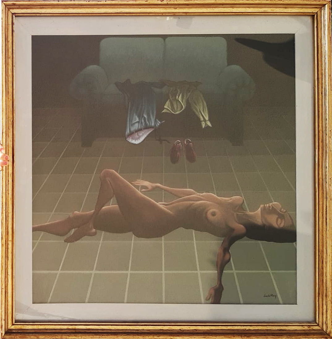 Alberto Cavallari - Desnudo en el suelo