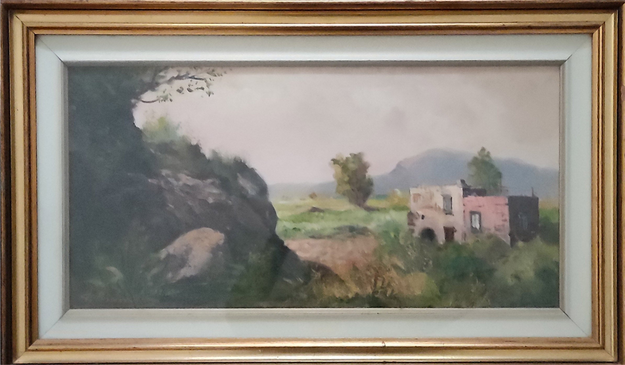 Giovanni Romano - Paisaje campestre