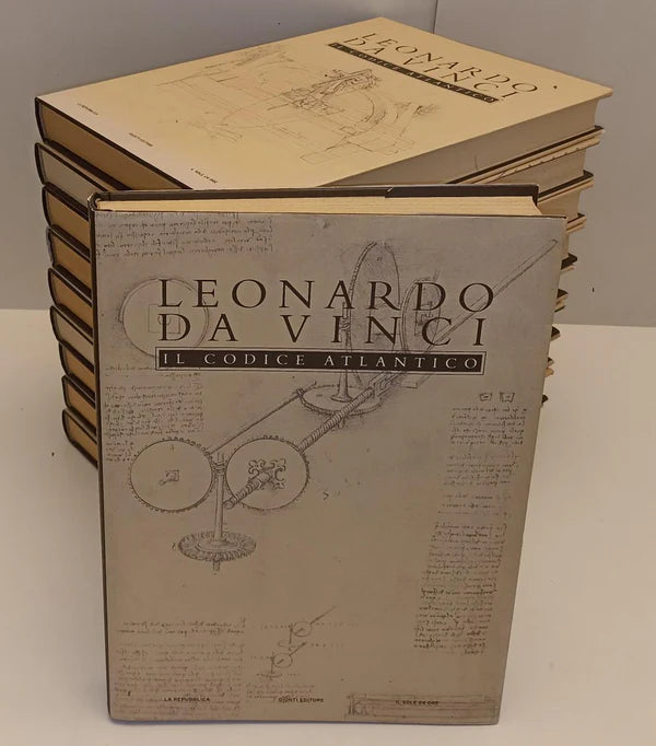 El Códice Atlántico Leonardo da Vinci - Giunti Editore (20 volúmenes)