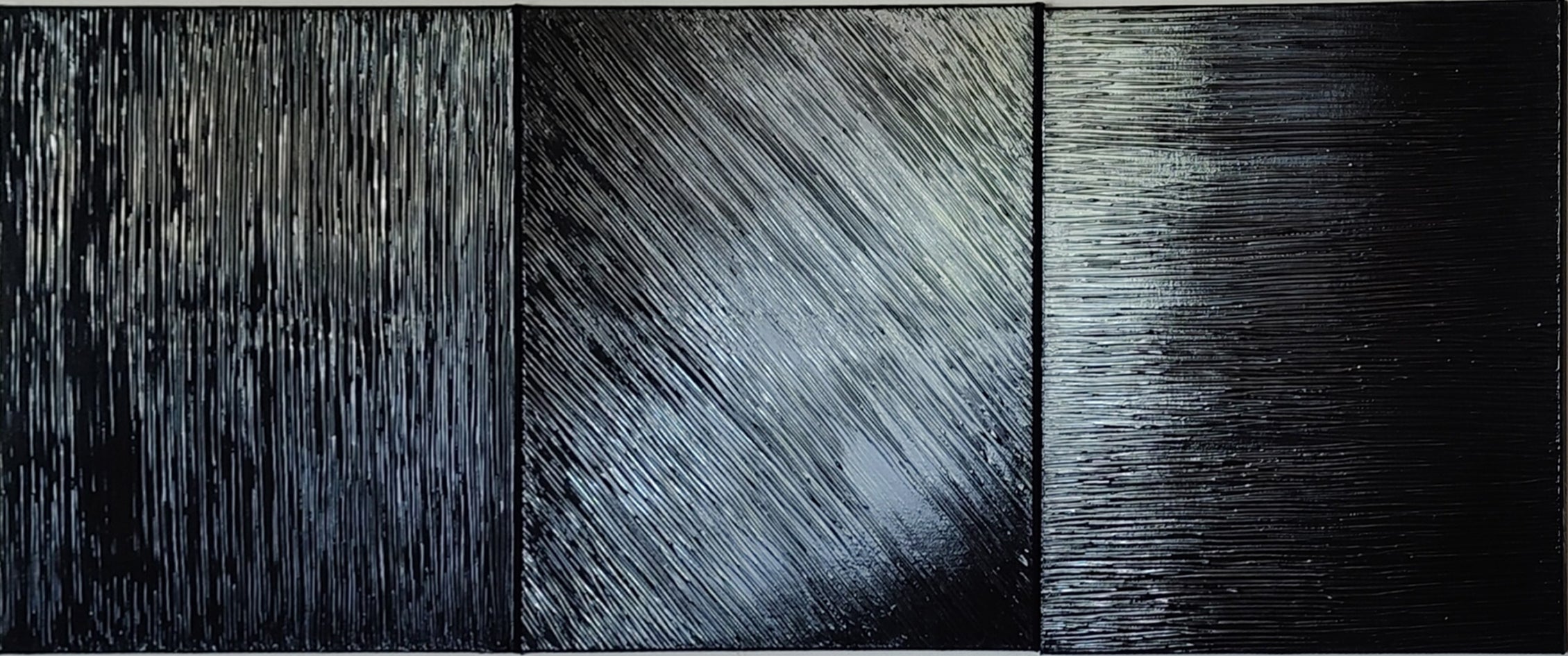 Martin Ronan - Noire d'Ivoire, homenaje a Pierre Soulages