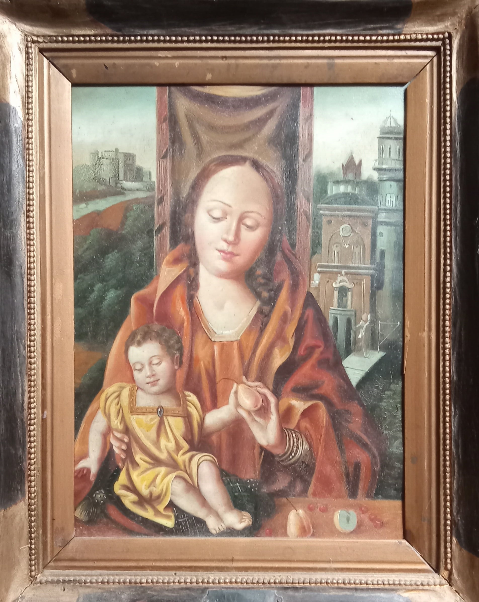 Autor desconocido - Virgen con el Niño