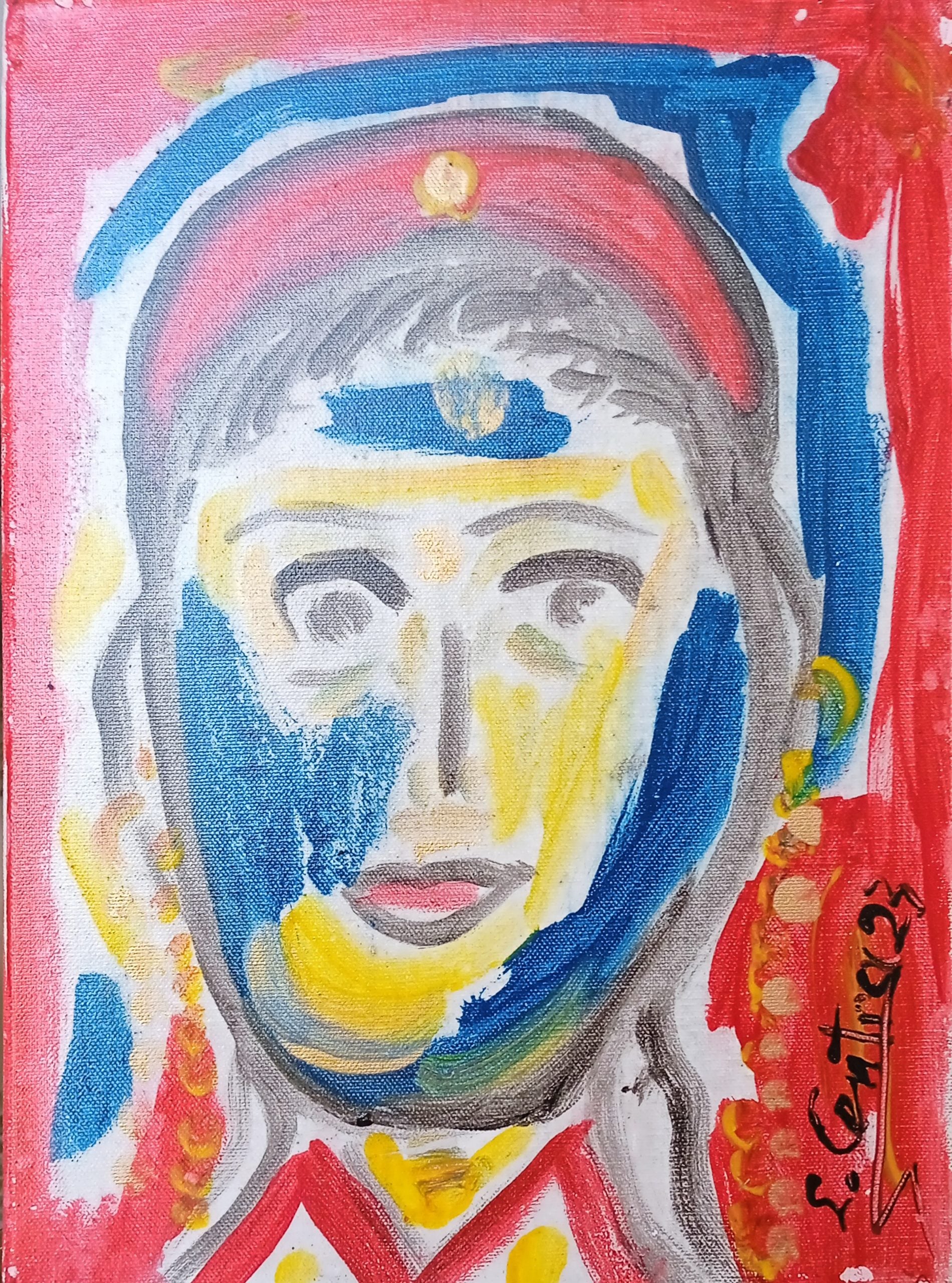 Luigi Centra - Mujer masai