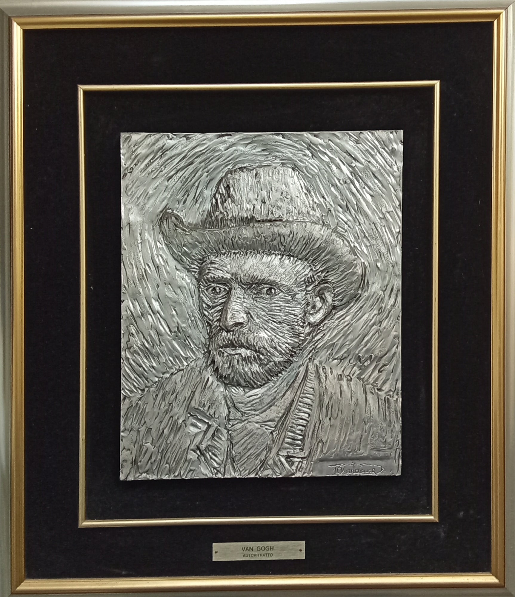 Chiarolanza - Homenaje a Van Gogh "Autorretrato"