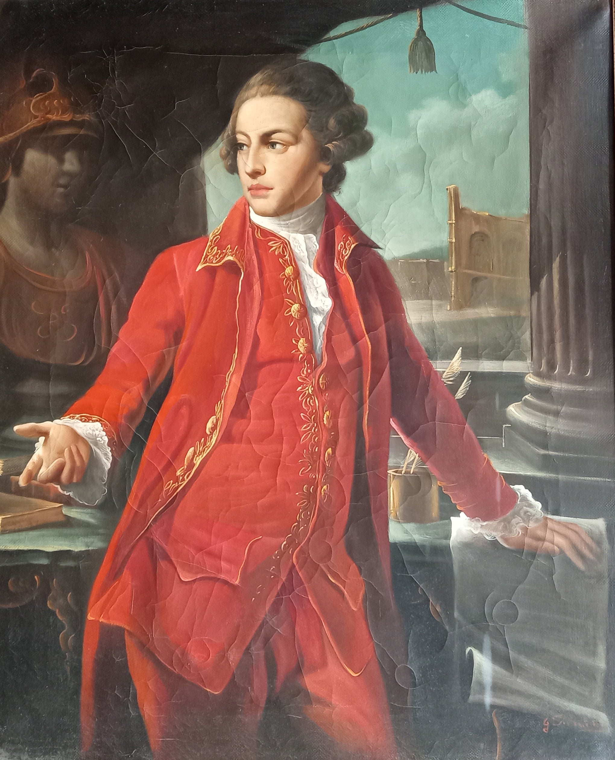 Giovanni Santaniello, copy after Pompeo Girolamo Batoni, Portrait of Sir Gregory Page - Turner