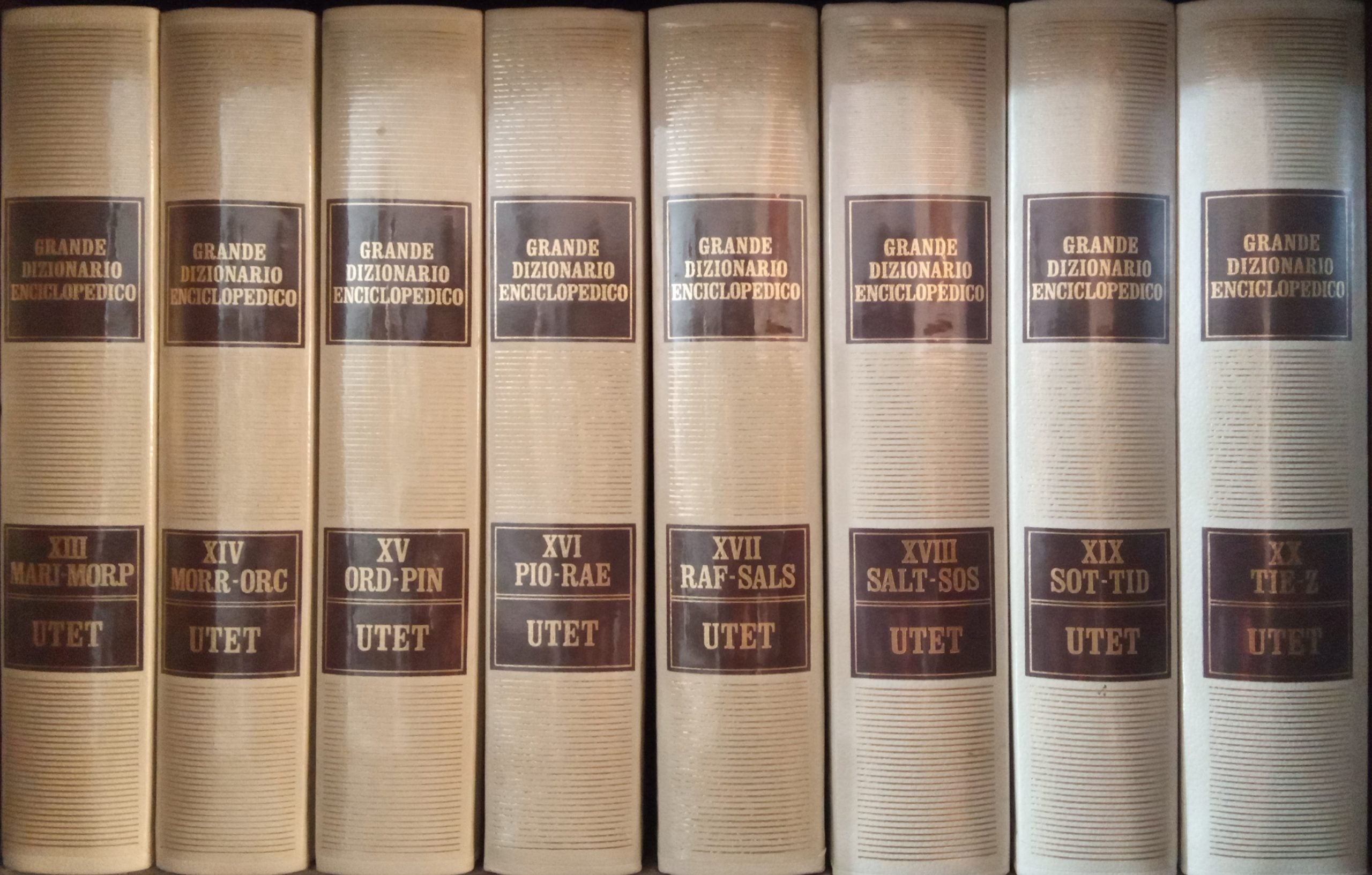 Grande Dizionario Enciclopedico - Utet