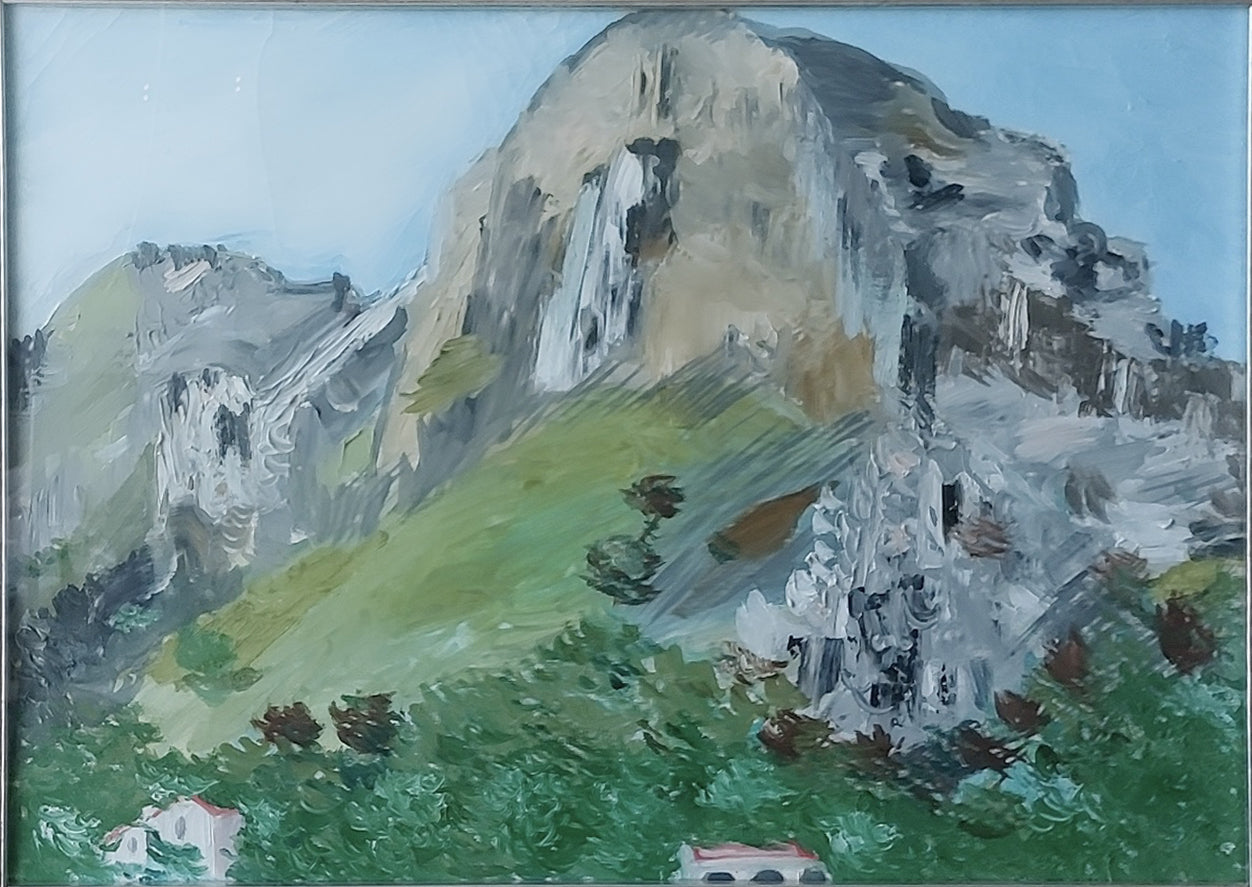 Adriana D'Orlando (atribuida a) - Paisaje. maratea