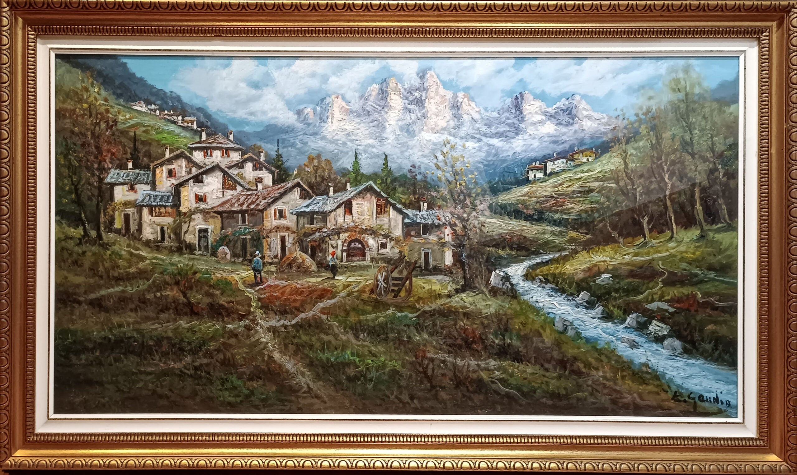 E. Gaudio - Sin título (Paisaje de montaña)