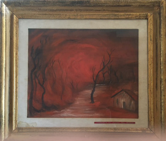 Dino Cacini - Atardecer de fuego en el bosque