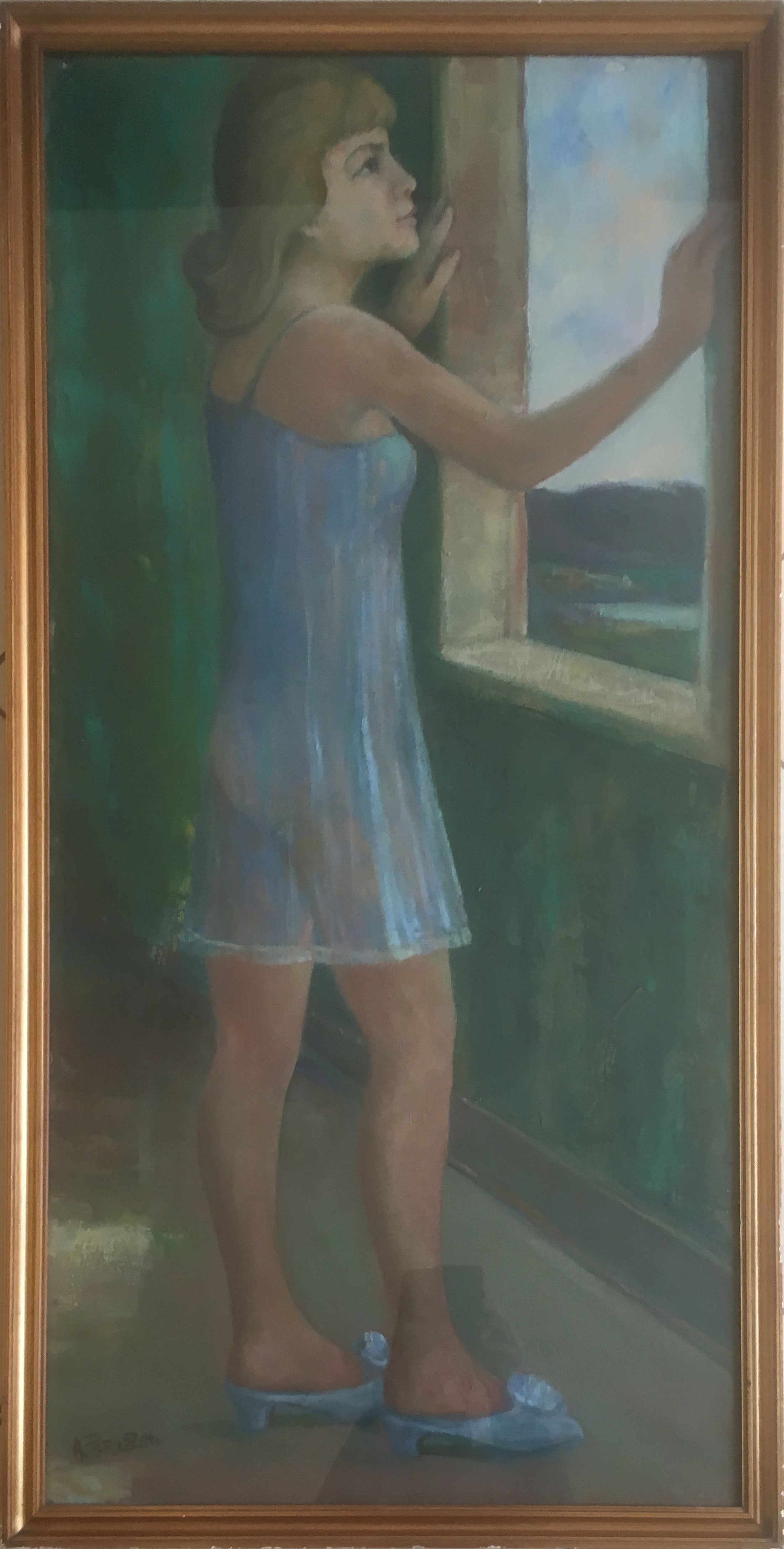 A. Perazzini - Woman at the Window