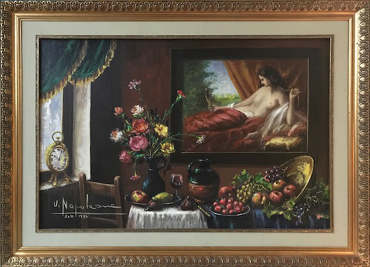 U. Napoleon - Still Life with Painting of a Woman
