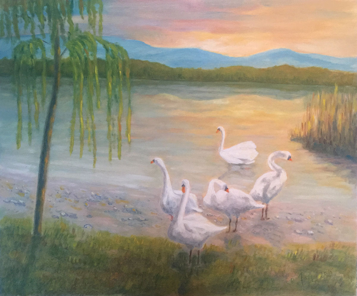Roberto Frigo - Serenity "Swans"