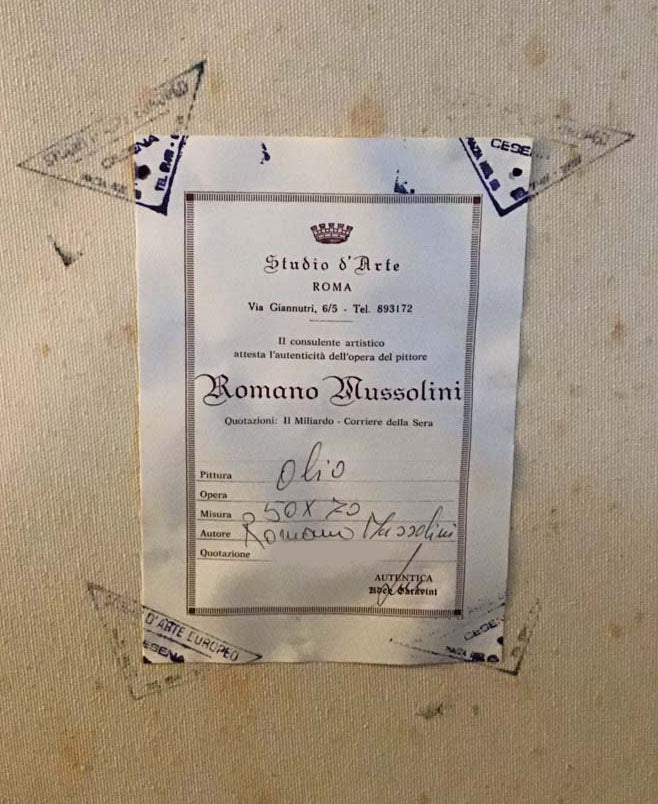 Romano Mussolini - Clown