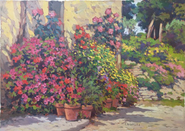 Paolo Bigazzi - Jardín de flores