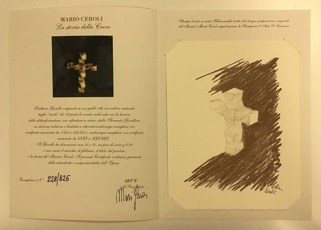 Mario Ceroli - La storia della croce