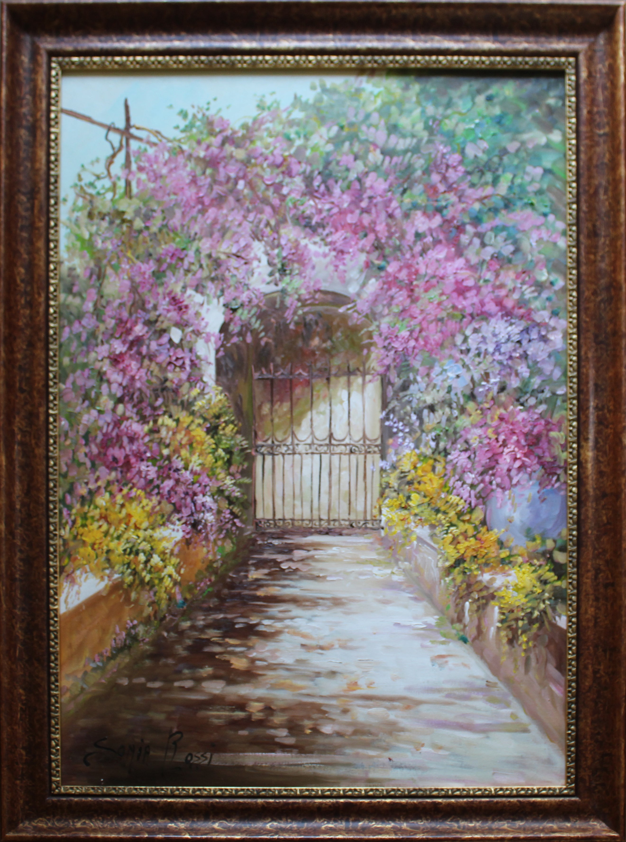 Sonia Rossi - Capri viale fiorito