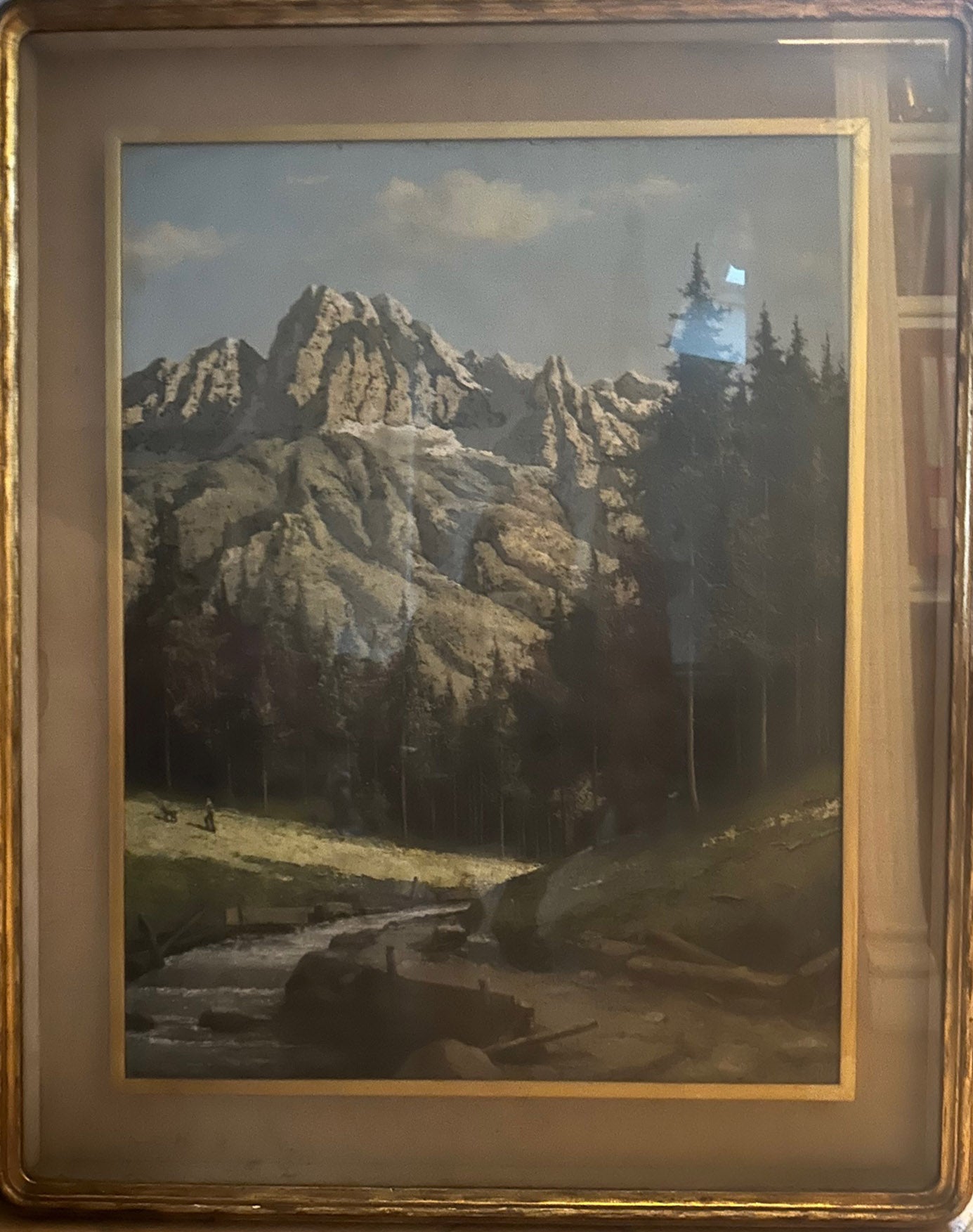 Pietro Leidi - Mountainous Landscape