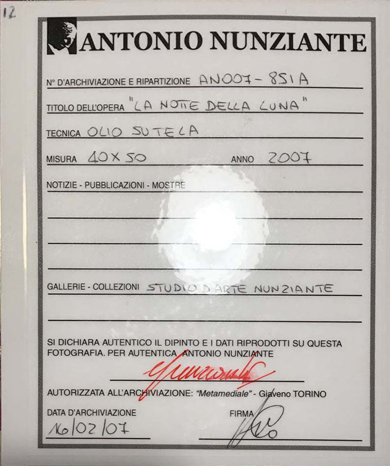 Antonio Nunziante - La notte della luna