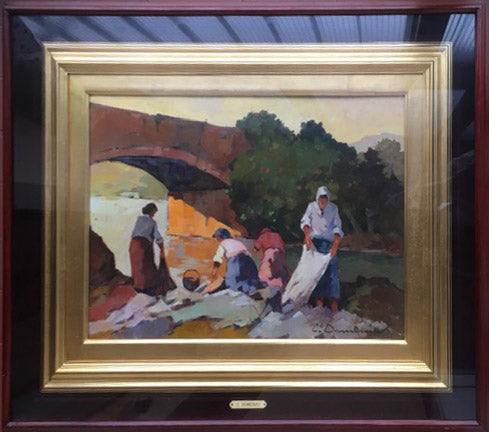 Carlo Domenici - Washerwomen