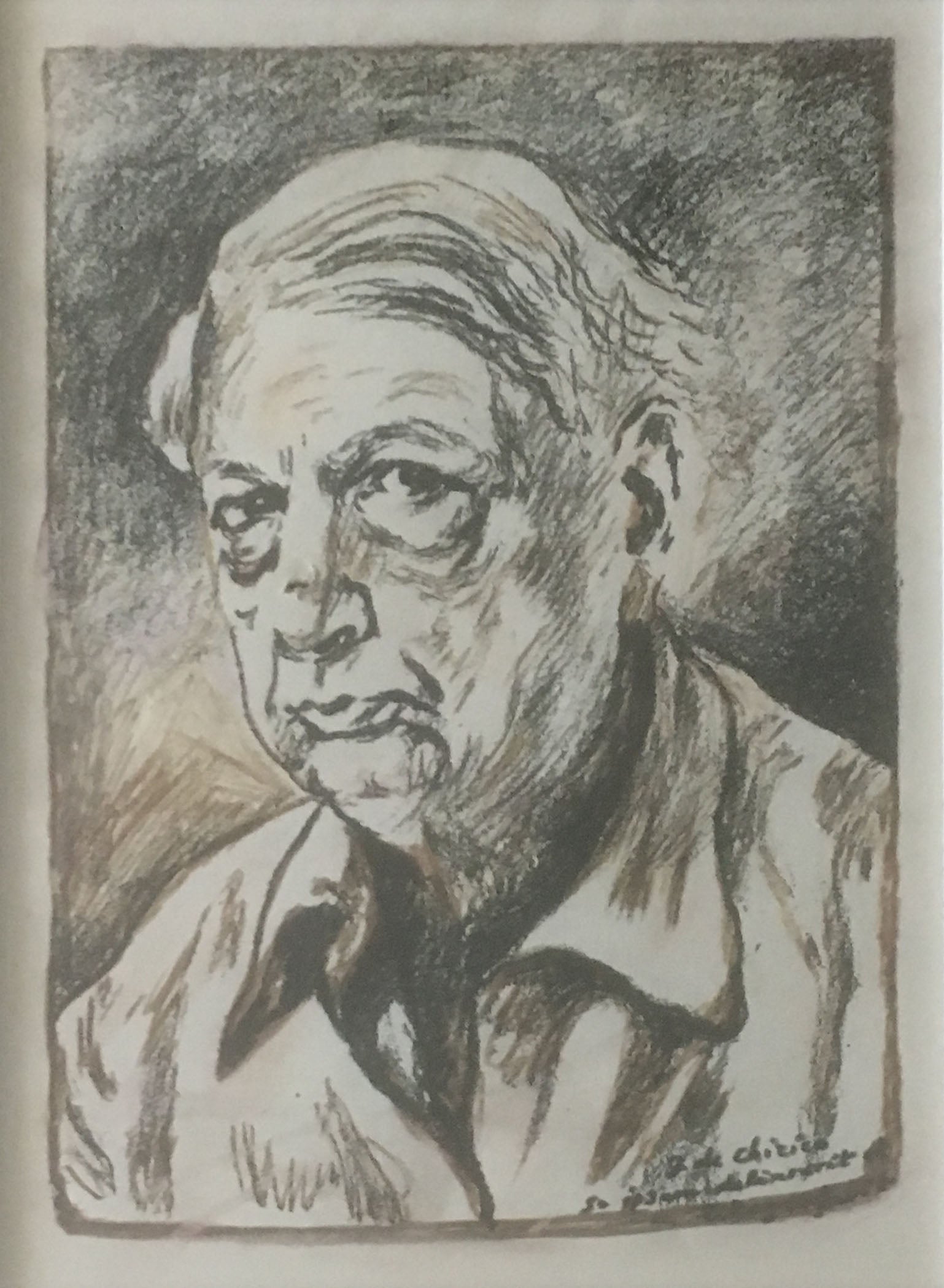 Attribuito a Giorgio De Chirico - Ricordo di me al Principe Borghese