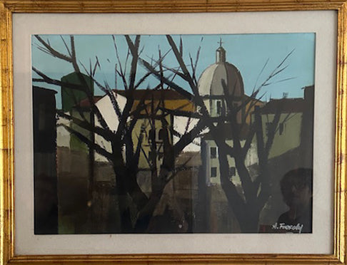 Attilio Freschi - Autumn Landscape