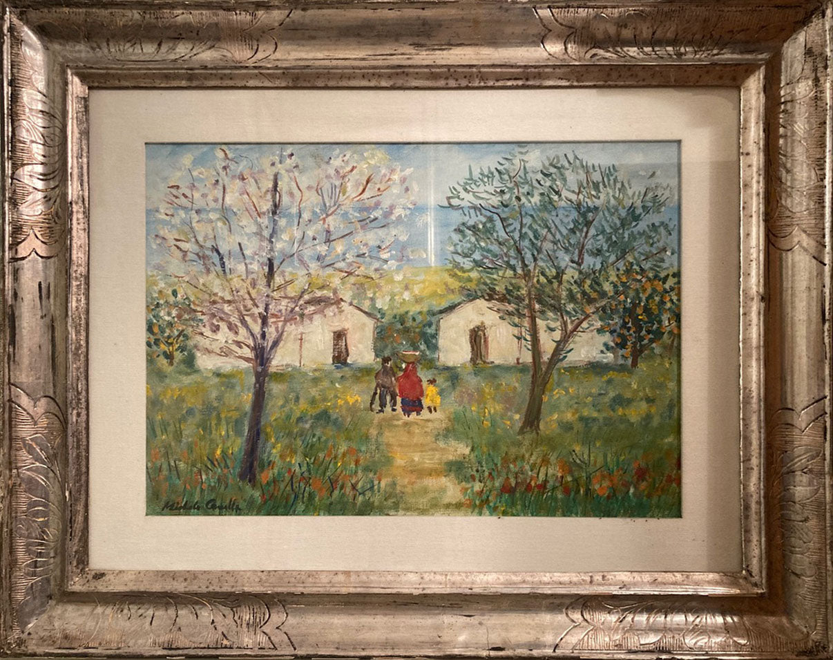 Michele Cascella - Paisaje de Abruzos