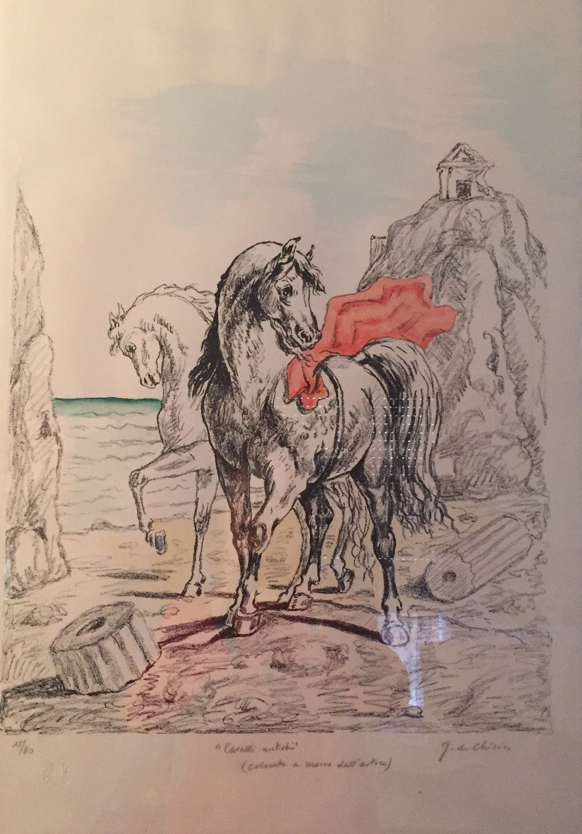 Giorgio De Chirico - Litografia