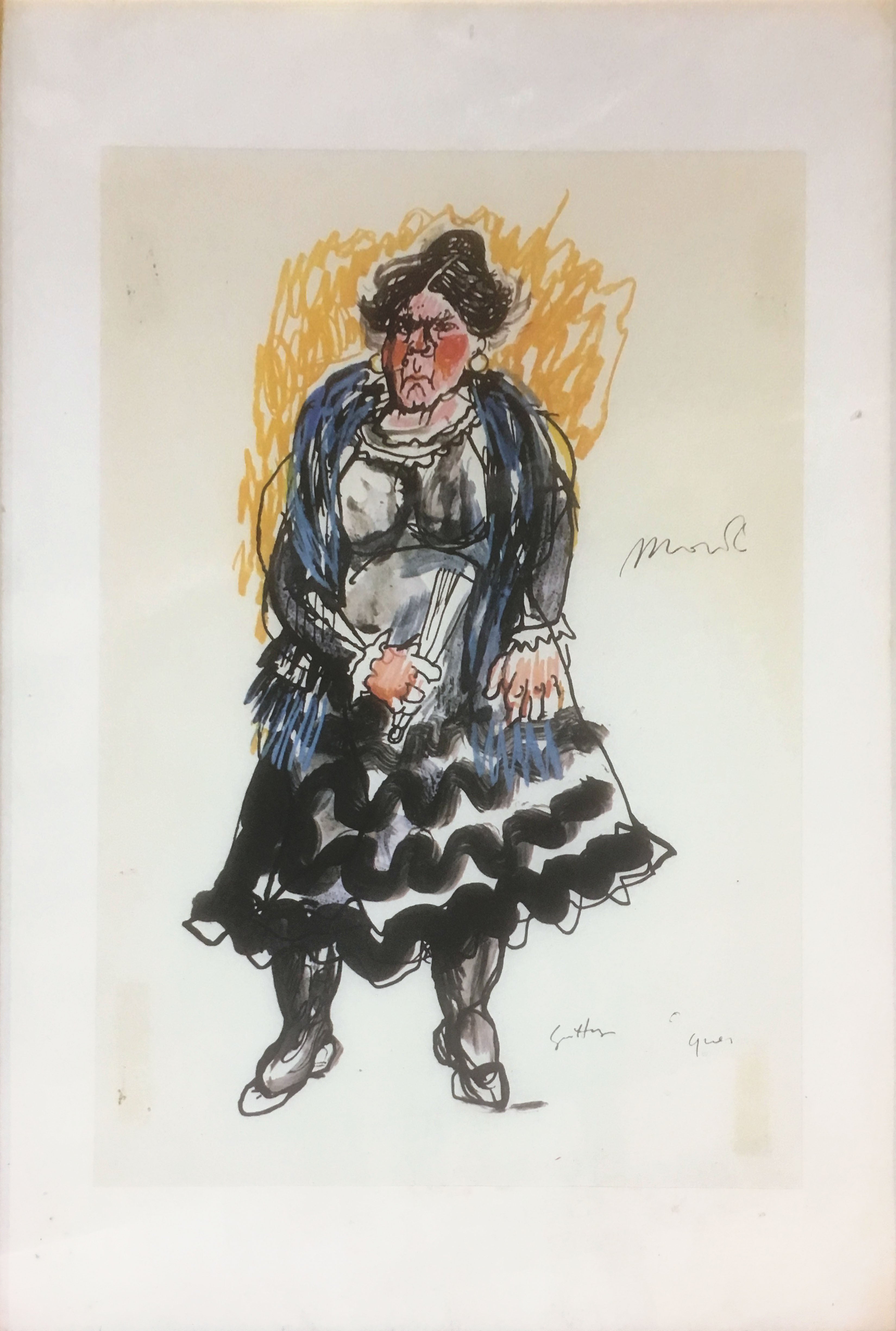 Renato Guttuso - Senza titolo