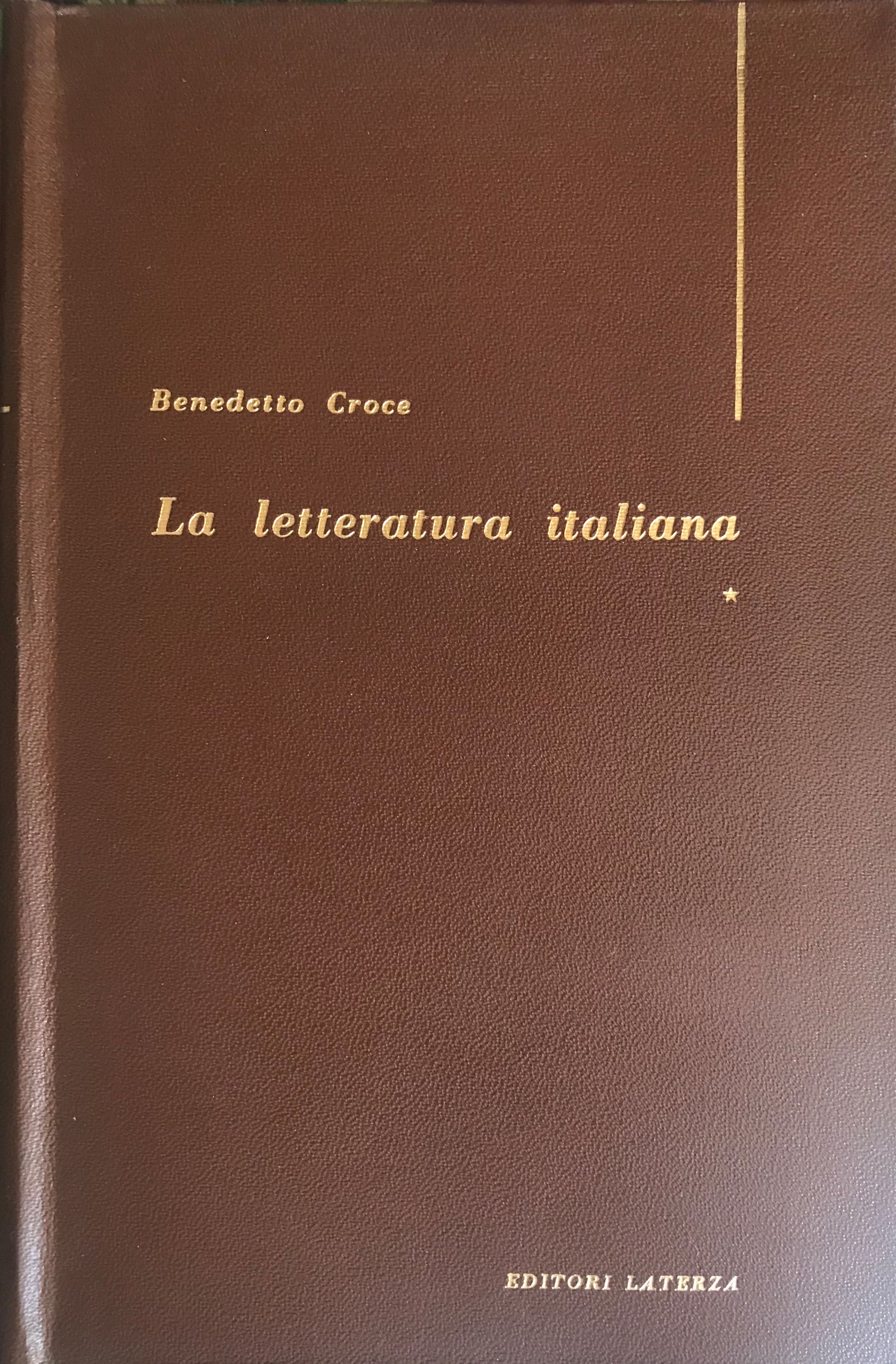 Literatura italiana - Laterza Editore