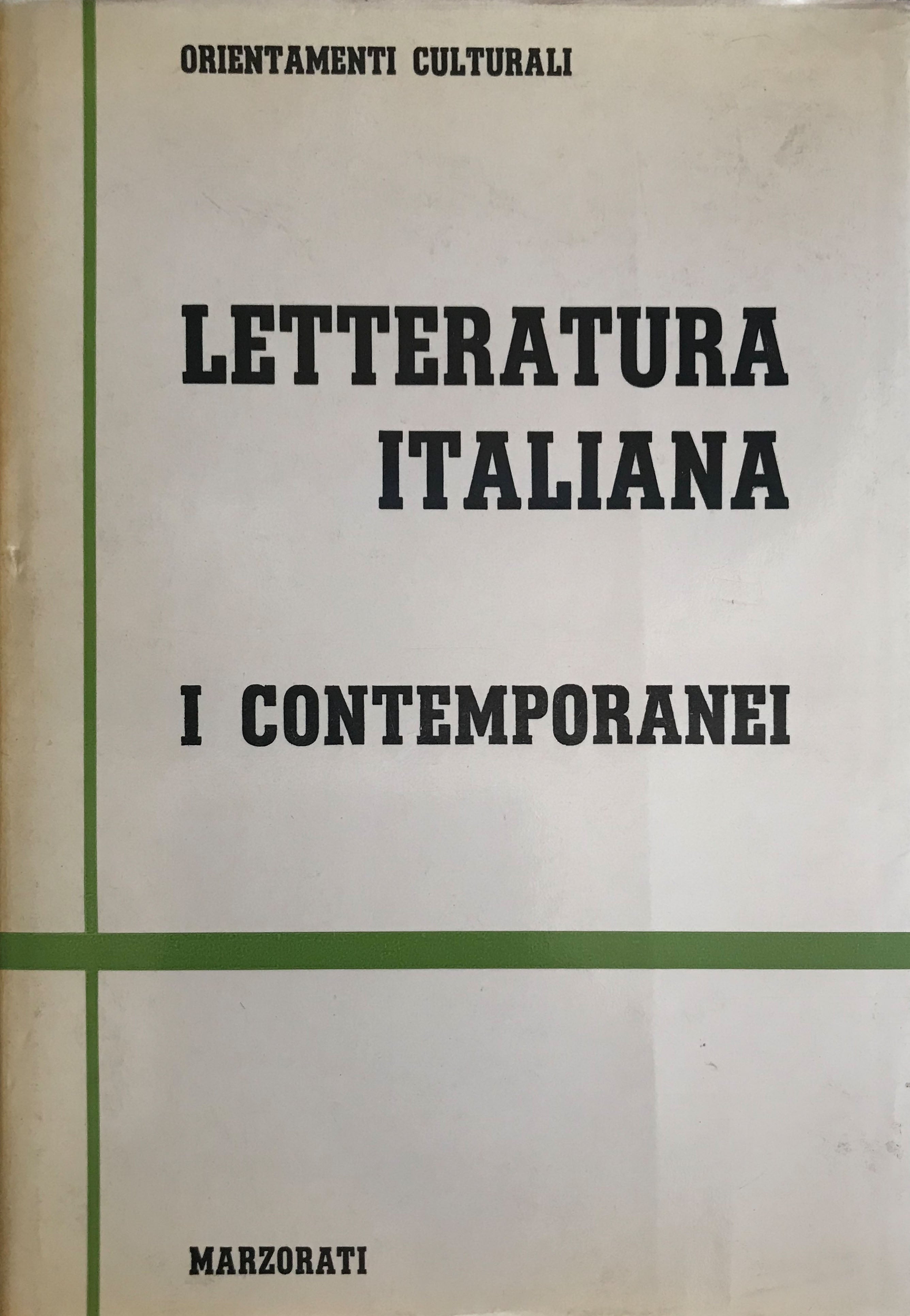 Literatura italiana - Marzorati